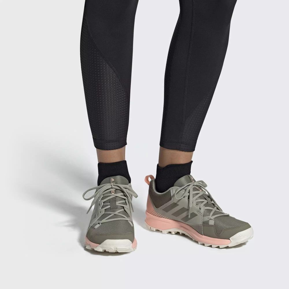 Adidas Terrex Tracerocker Tenis De Seguridad Verdes Para Mujer (MX-96421)